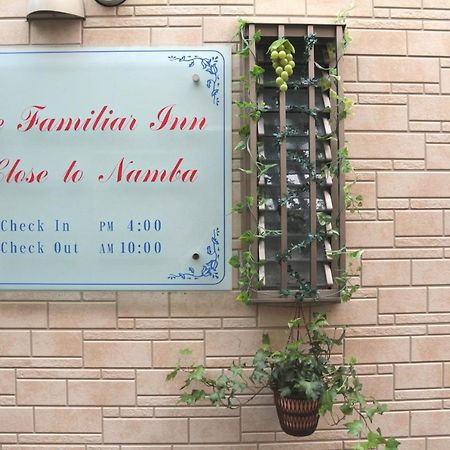 The Familiar Inn ー 旅館ホテル業 Ōsaka Exterior foto